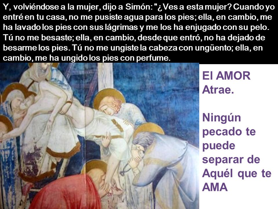 Ningún pecado te puede separar de Aquél que te AMA