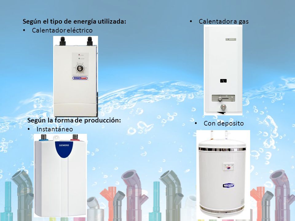 Según el tipo de energía utilizada: