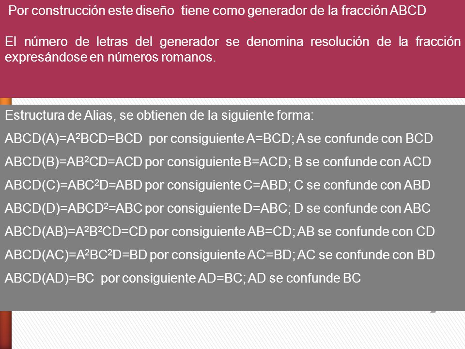 Estructura de Alias, se obtienen de la siguiente forma:
