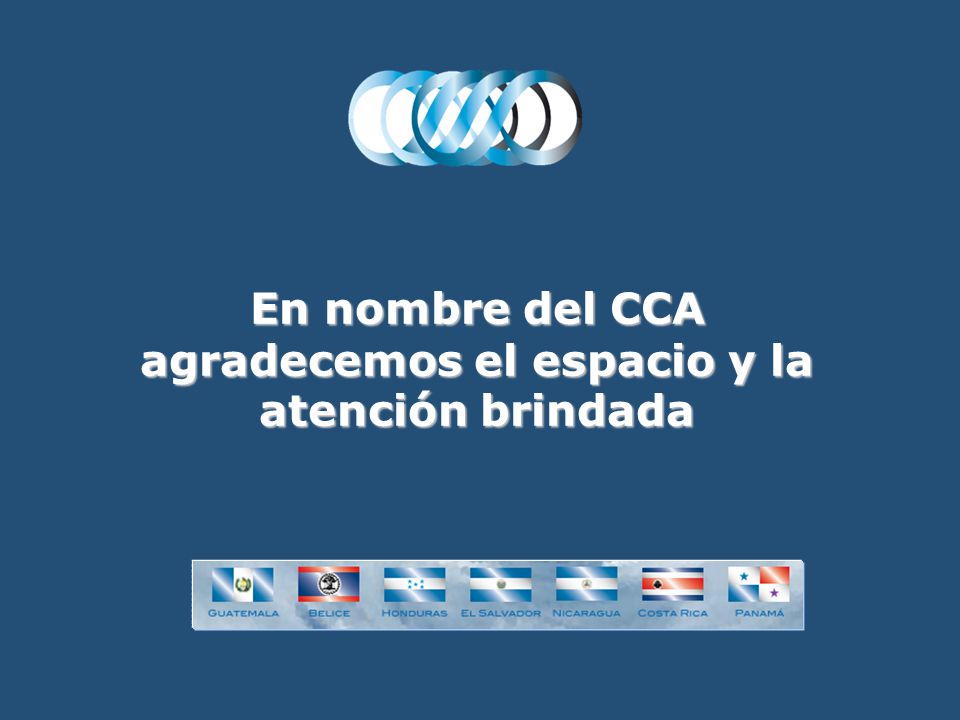 En nombre del CCA agradecemos el espacio y la atención brindada