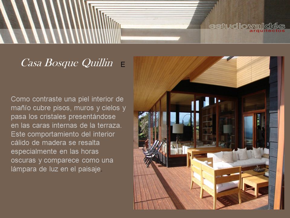 Casa Bosque Quillin E.