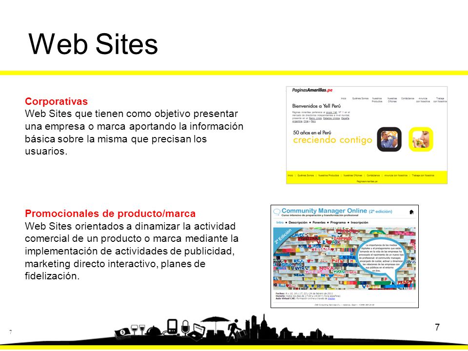 Web Sites Corporativas