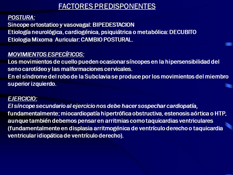 FACTORES PREDISPONENTES