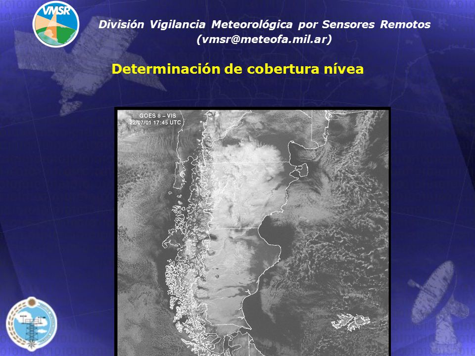 División Vigilancia Meteorológica por Sensores Remotos