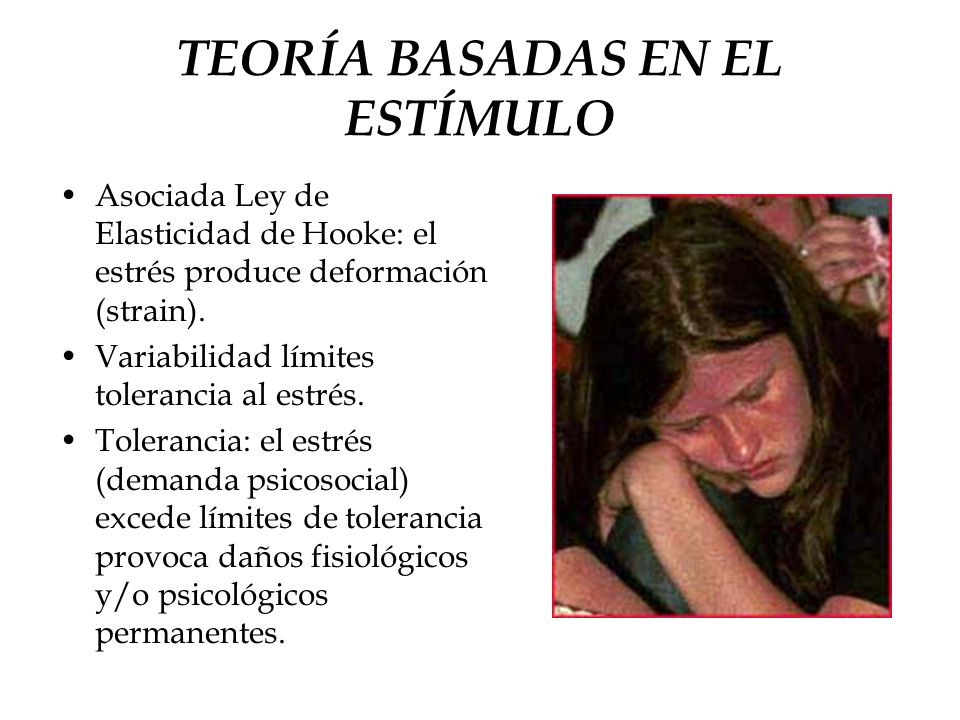 TEORÍA BASADAS EN EL ESTÍMULO