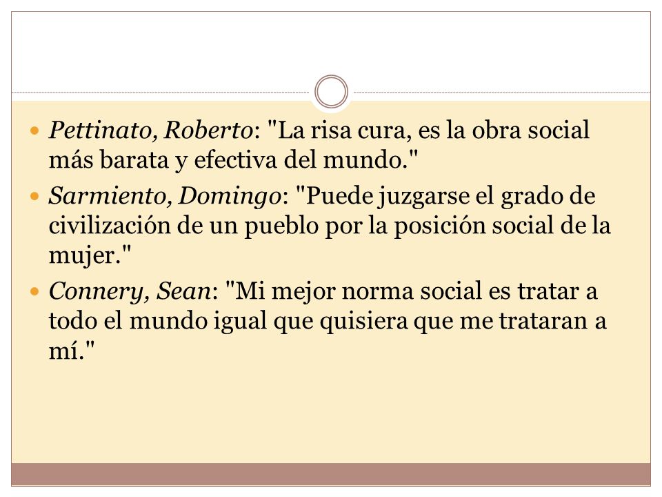 Pettinato, Roberto: La risa cura, es la obra social más barata y efectiva del mundo.