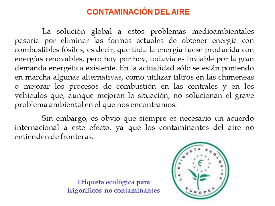 CONTAMINACIÓN DEL AIRE