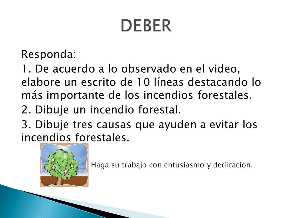 DEBER Responda: