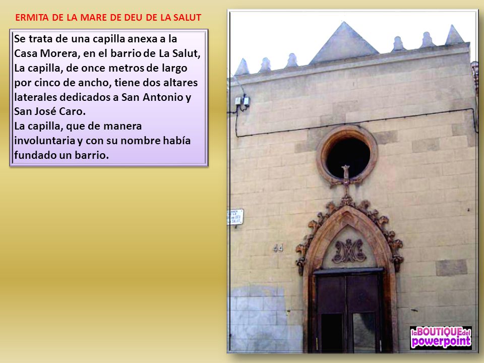 ERMITA DE LA MARE DE DEU DE LA SALUT