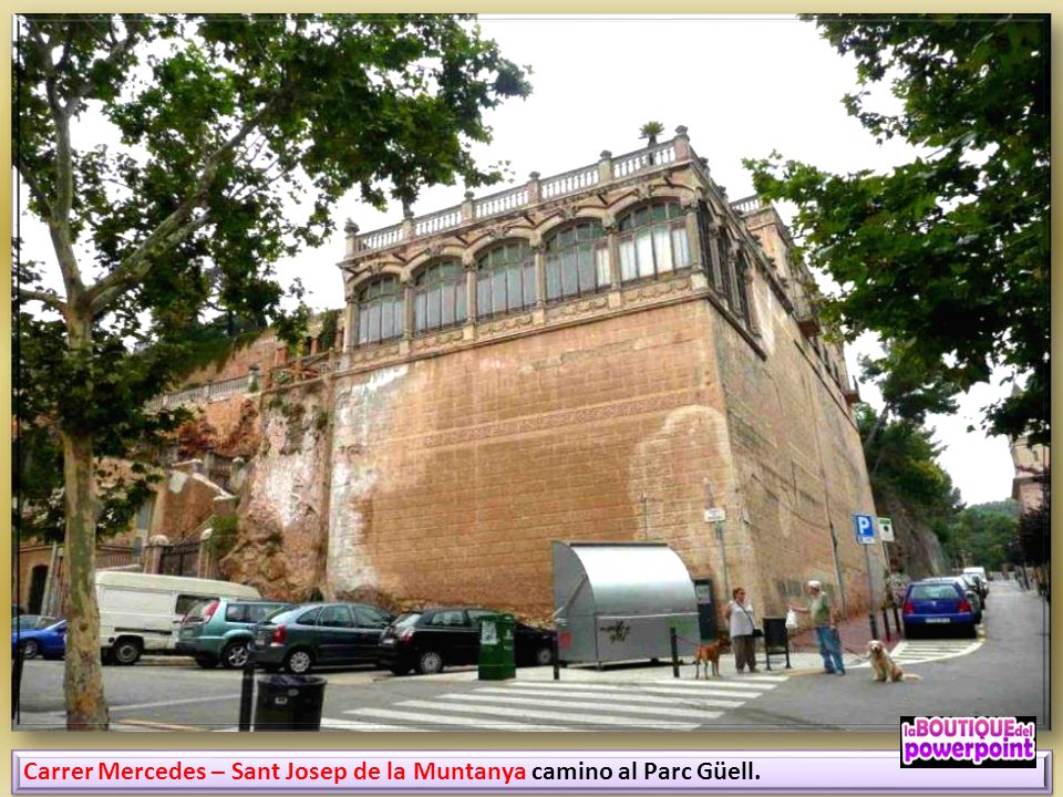Carrer Mercedes – Sant Josep de la Muntanya camino al Parc Güell.