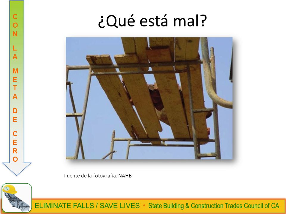 ¿Qué está mal Fuente de la fotografía: NAHB Dígale al grupo: