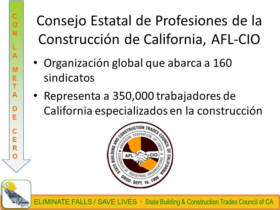 Consejo Estatal de Profesiones de la Construcción de California, AFL-CIO