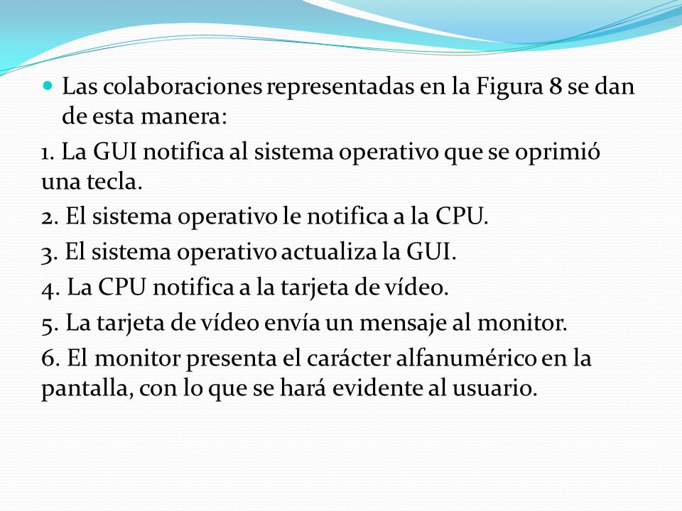 Las colaboraciones representadas en la Figura 8 se dan de esta manera: