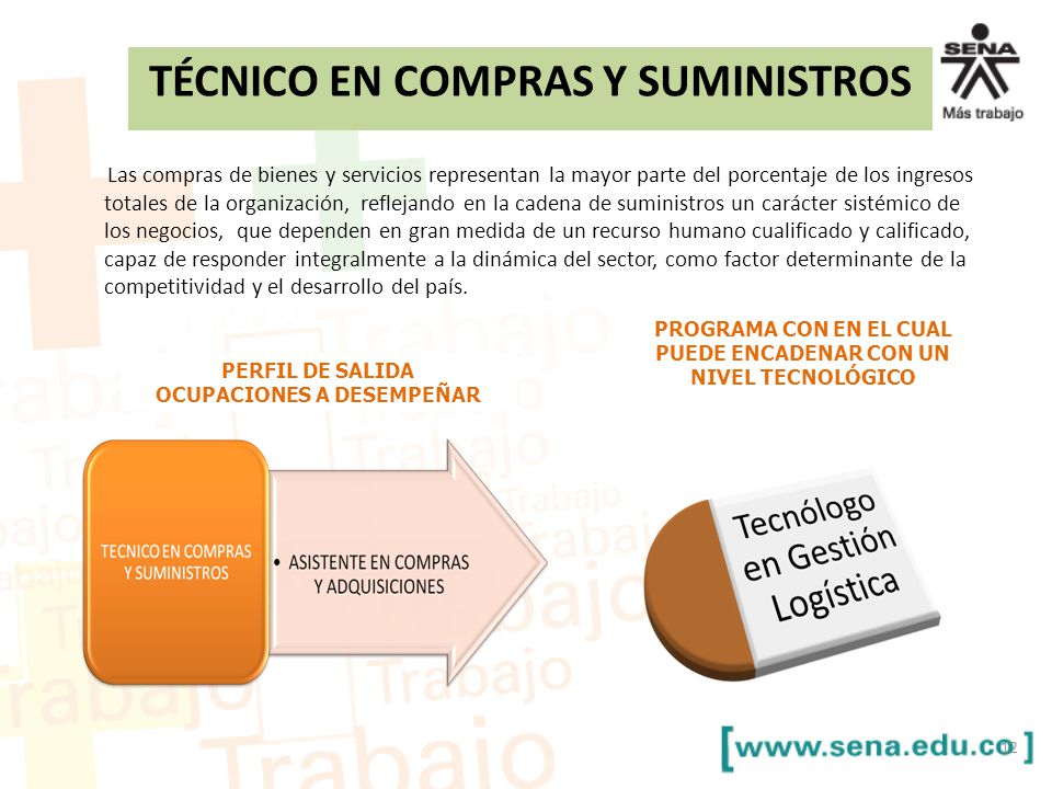 TÉCNICO EN COMPRAS Y SUMINISTROS