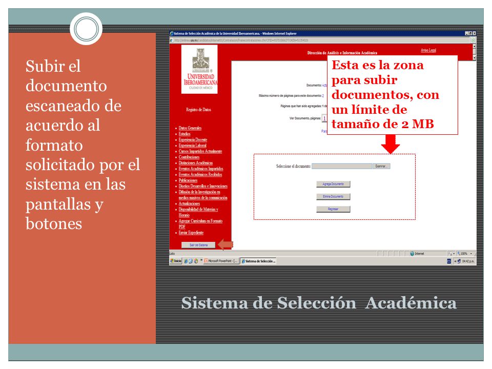 Sistema de Selección Académica