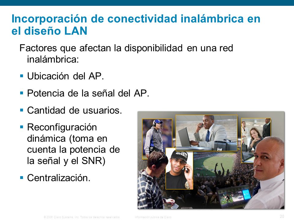 Incorporación de conectividad inalámbrica en el diseño LAN