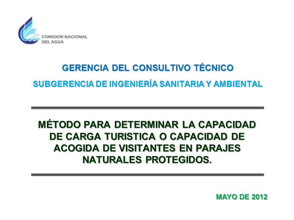GERENCIA DEL CONSULTIVO TÉCNICO SUBGERENCIA DE INGENIERÍA SANITARIA Y AMBIENTAL