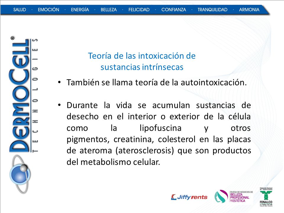 Teoría de las intoxicación de sustancias intrínsecas