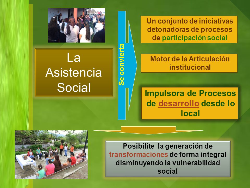 Un conjunto de iniciativas detonadoras de procesos de participación social