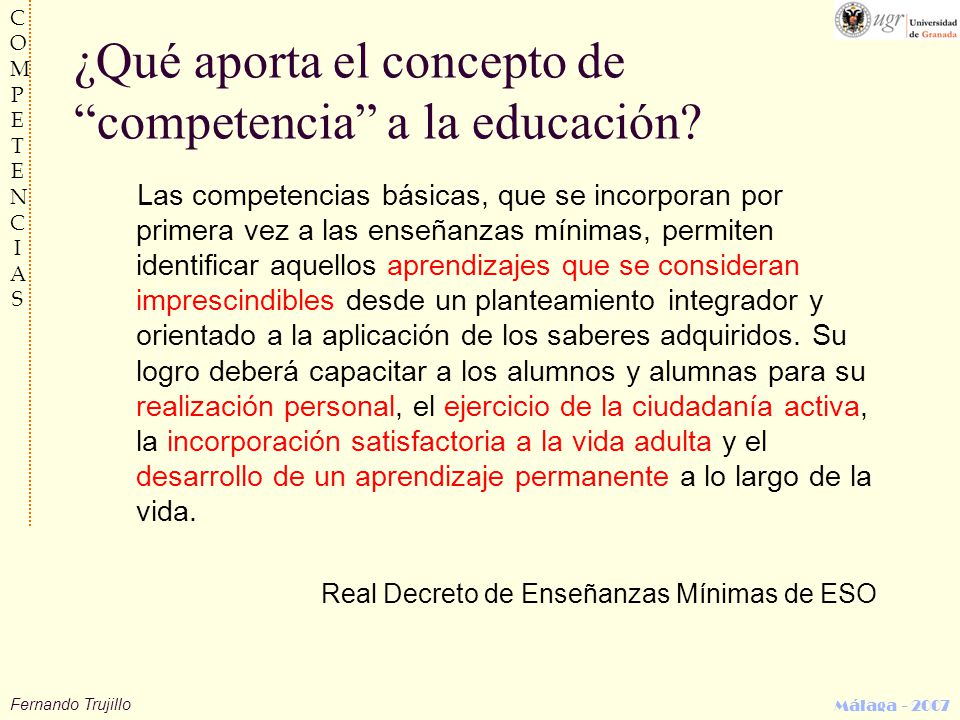 ¿Qué aporta el concepto de competencia a la educación