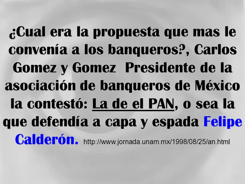 ¿Cual era la propuesta que mas le convenía a los banqueros