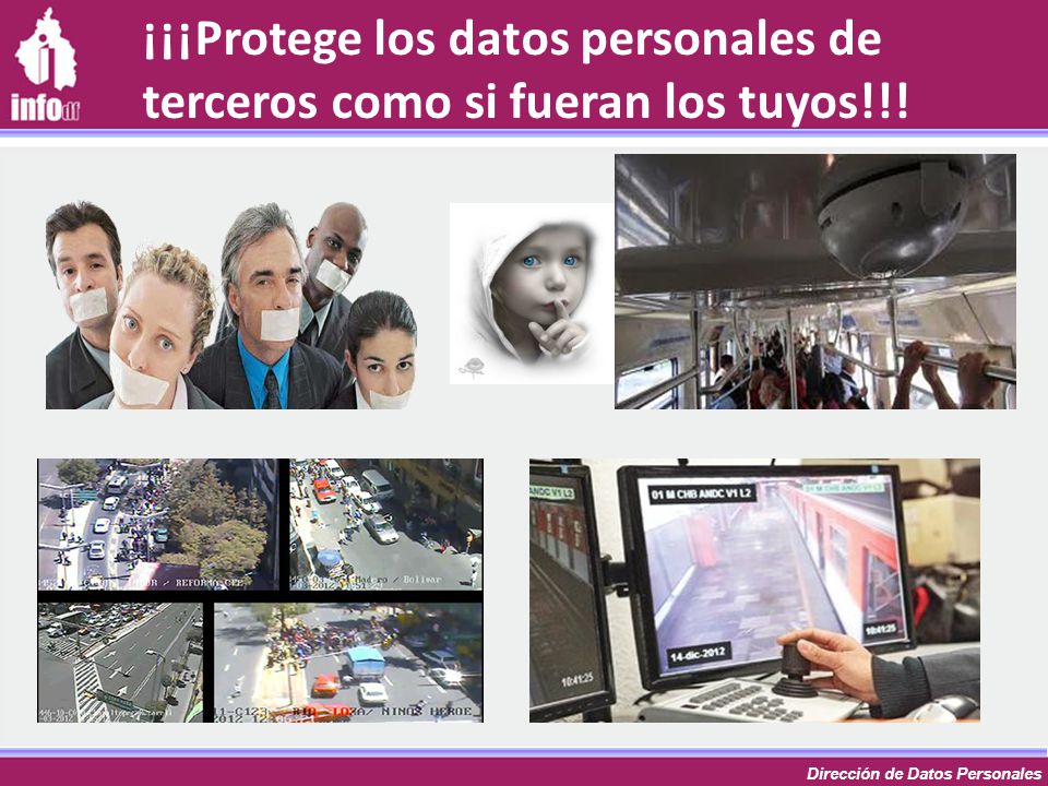 ¡¡¡Protege los datos personales de terceros como si fueran los tuyos!!!