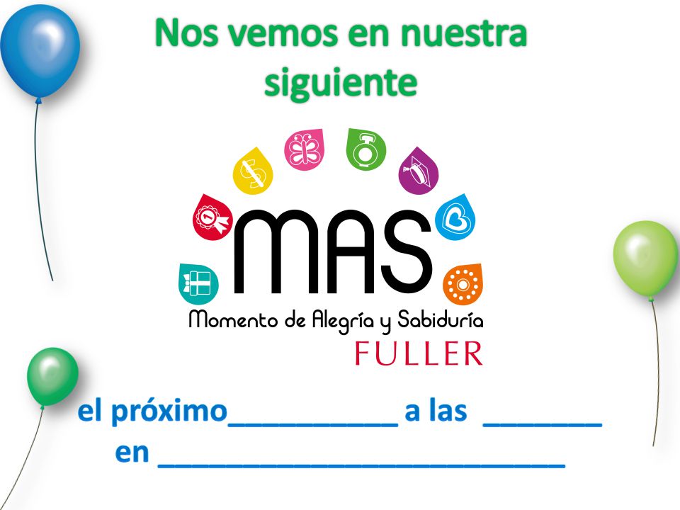 el próximo__________ a las _______ en ________________________