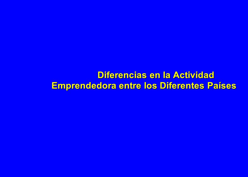 12/04/2017 Actividad Emprendedora en Fase Temprana (TEA prevalence) por país,
