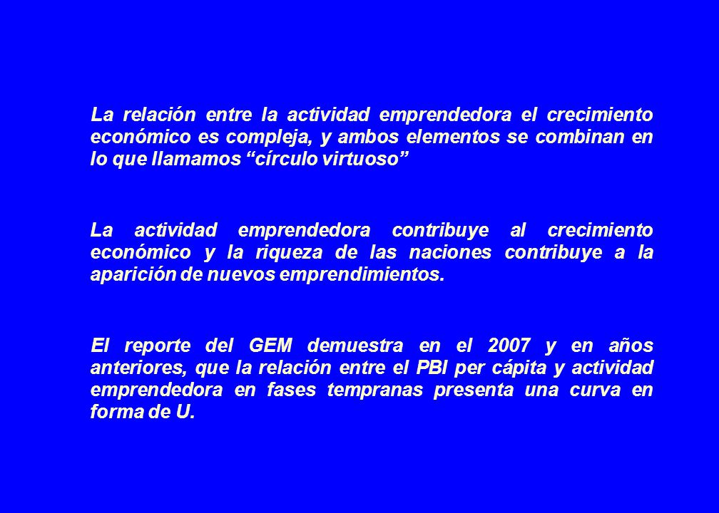 12/04/2017 Índices de Actividad Emprendedora en Fases Tempranas (TEA) y PBI per cápita, 2007
