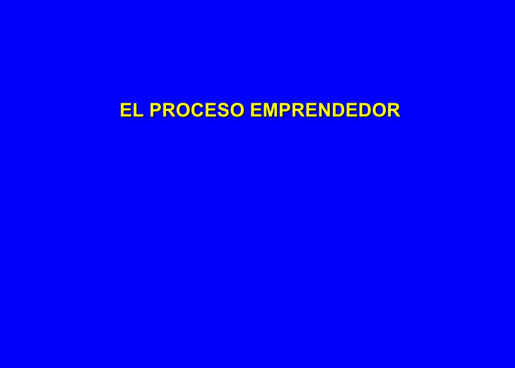 DE LA IDEA A LA EMPRESA Condición imprescindible pero no suficiente para que haya empresa: Espíritu emprendedor.