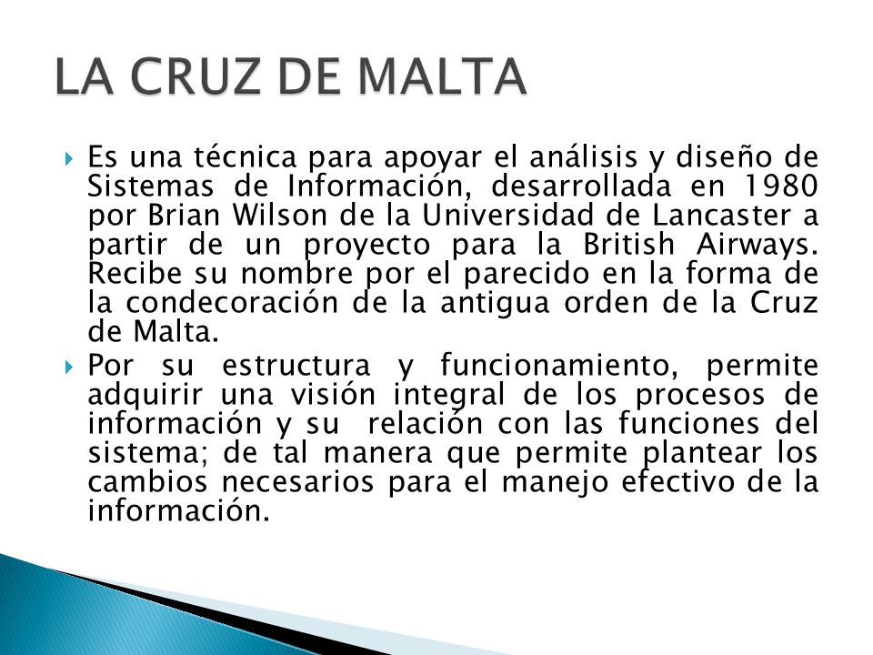 LA CRUZ DE MALTA