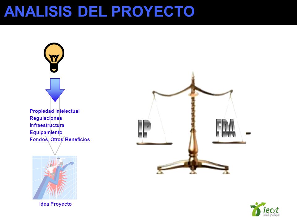 ANALISIS DEL PROYECTO IP FDA IP FDA IP FDA Propiedad Intelectual