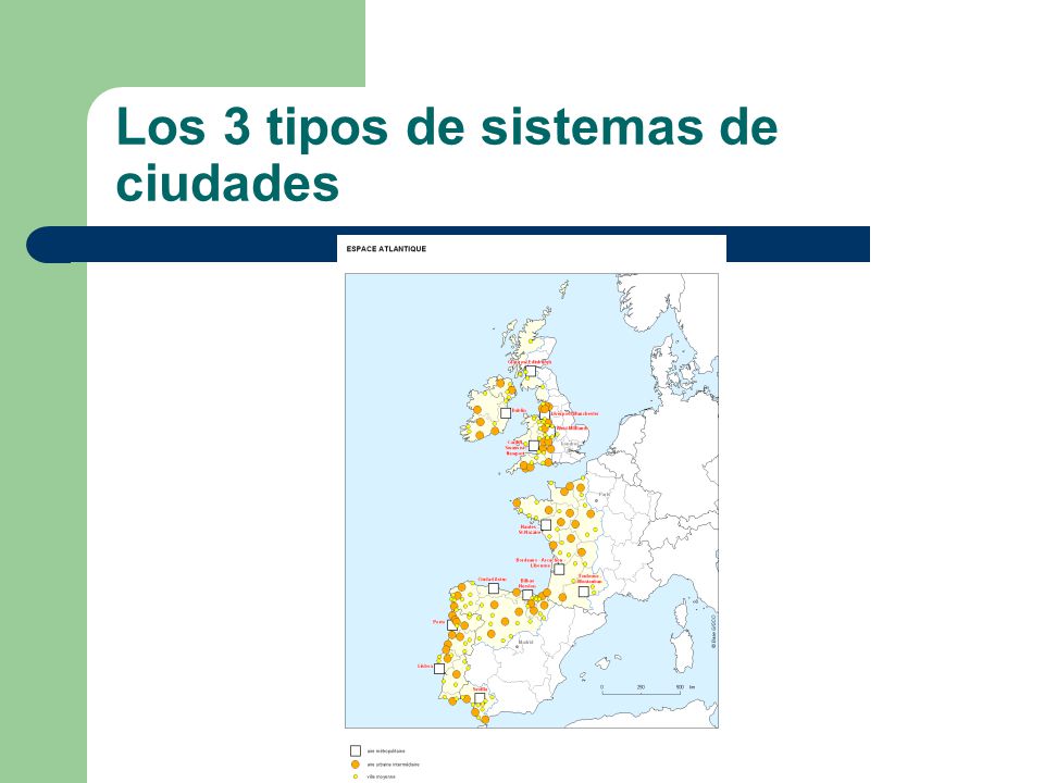 Los 3 tipos de sistemas de ciudades
