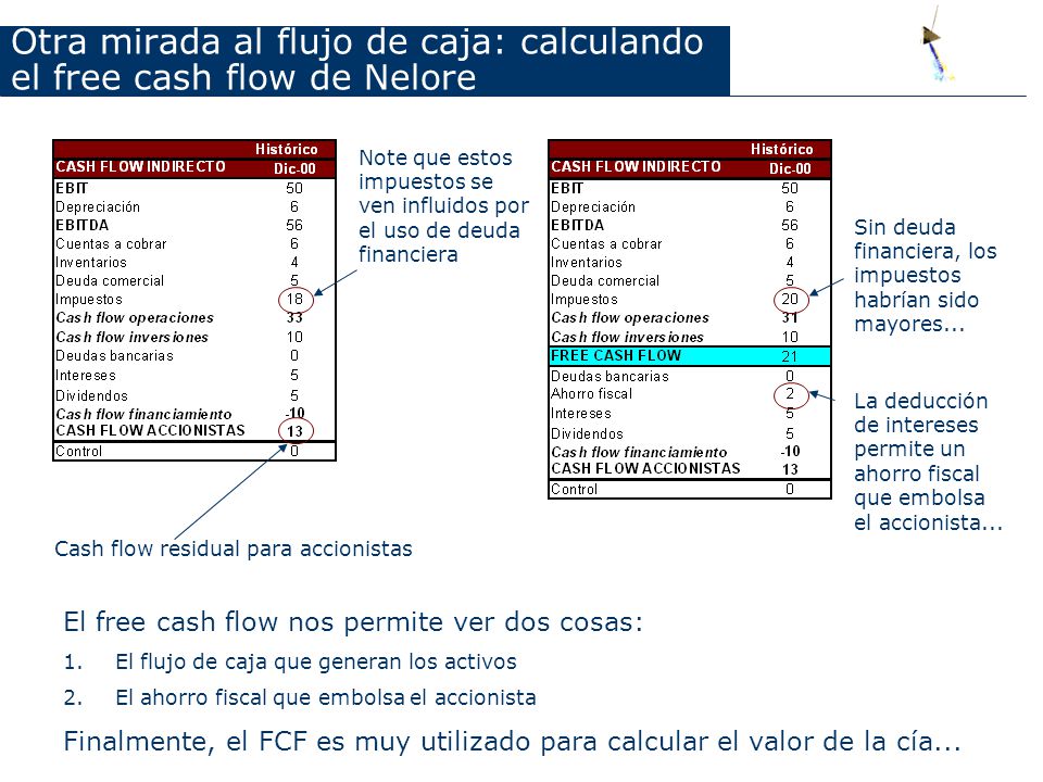 Otra mirada al flujo de caja: calculando el free cash flow de Nelore