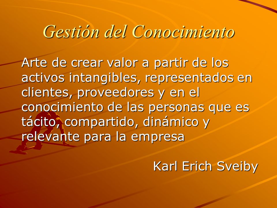 Gestión del Conocimiento