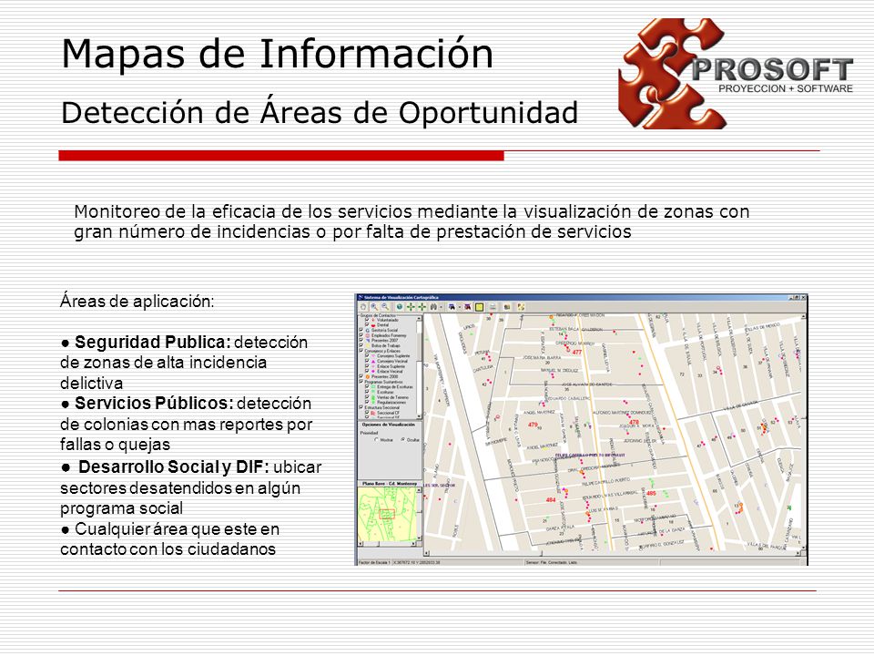 Mapas de Información Detección de Áreas de Oportunidad