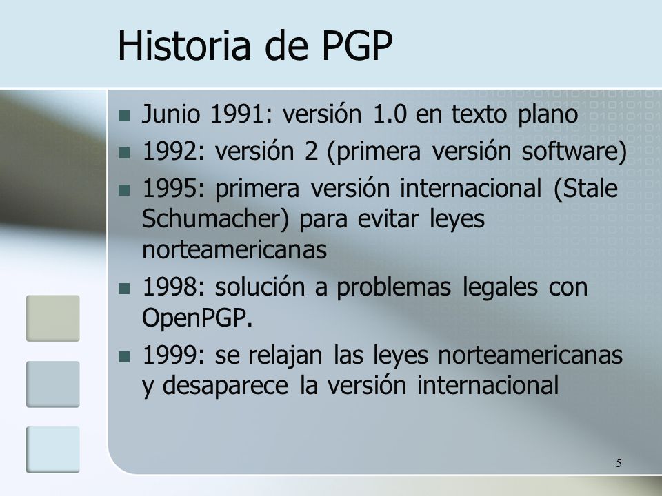 Historia de PGP Junio 1991: versión 1.0 en texto plano