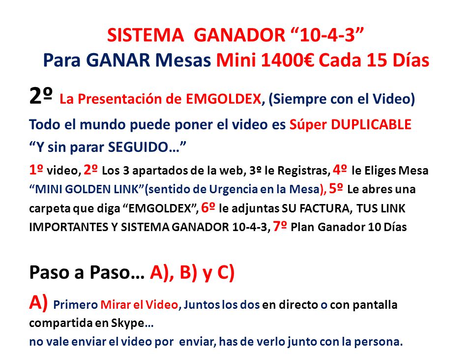 SISTEMA GANADOR Para GANAR Mesas Mini 1400€ Cada 15 Días