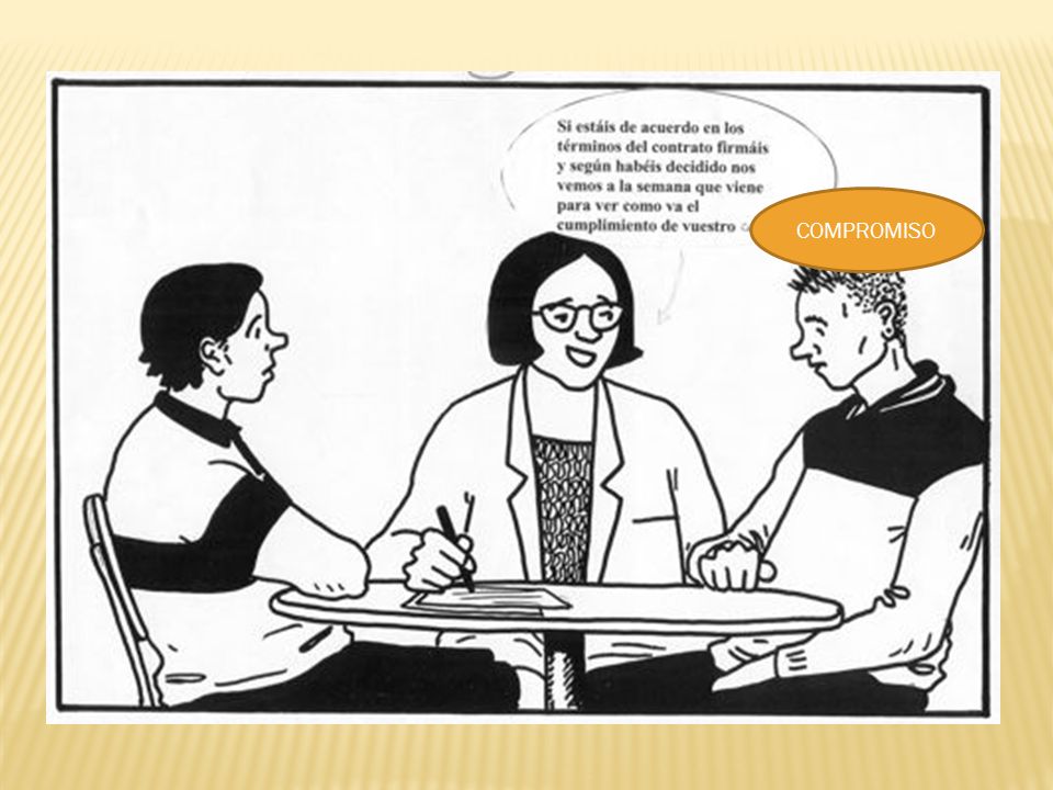 COMPROMISO Leer los bocadillos en voz alta, si no se leen de lejos.