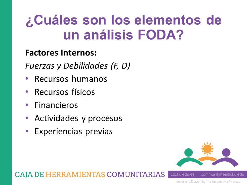 ¿Cuáles son los elementos de un análisis FODA