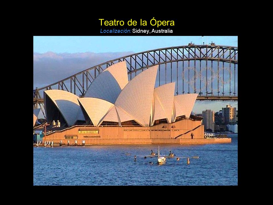 Teatro de la Ópera Localización: Sidney, Australia
