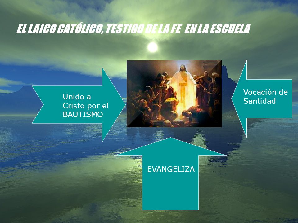 EL LAICO CATÓLICO, TESTIGO DE LA FE EN LA ESCUELA