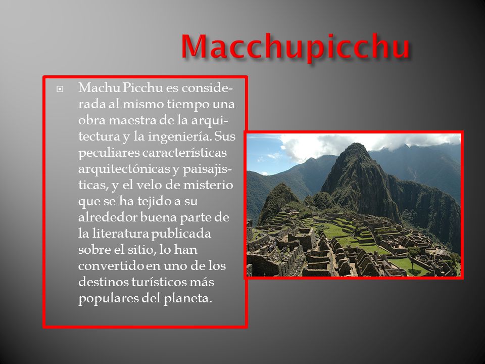Macchupicchu