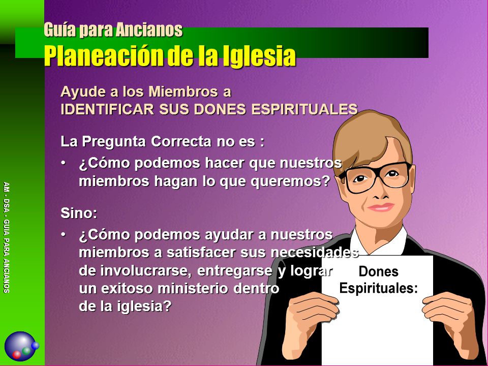 Guía para Ancianos Planeación de la Iglesia