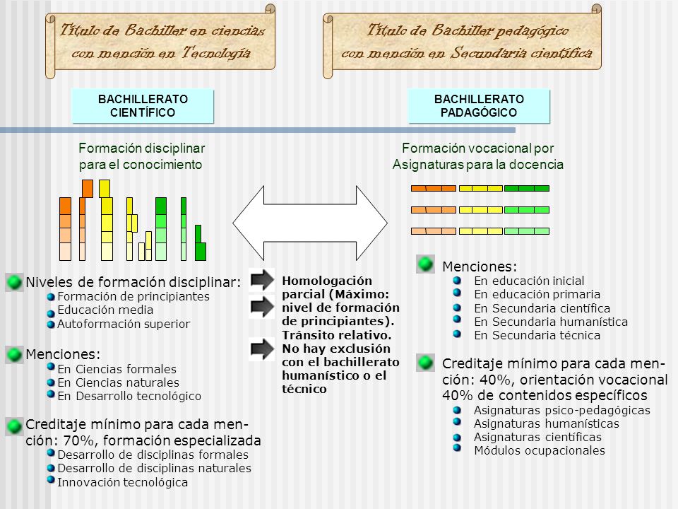 Título de Bachiller en ciencias con mención en Tecnología