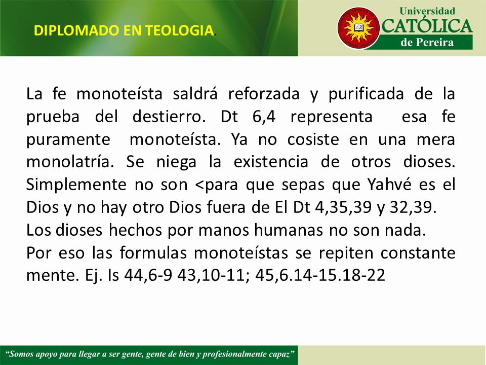 Los dioses hechos por manos humanas no son nada.