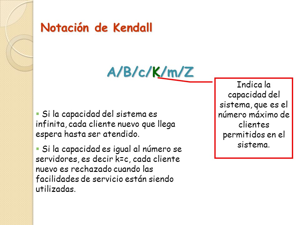A/B/c/K/m/Z Notación de Kendall