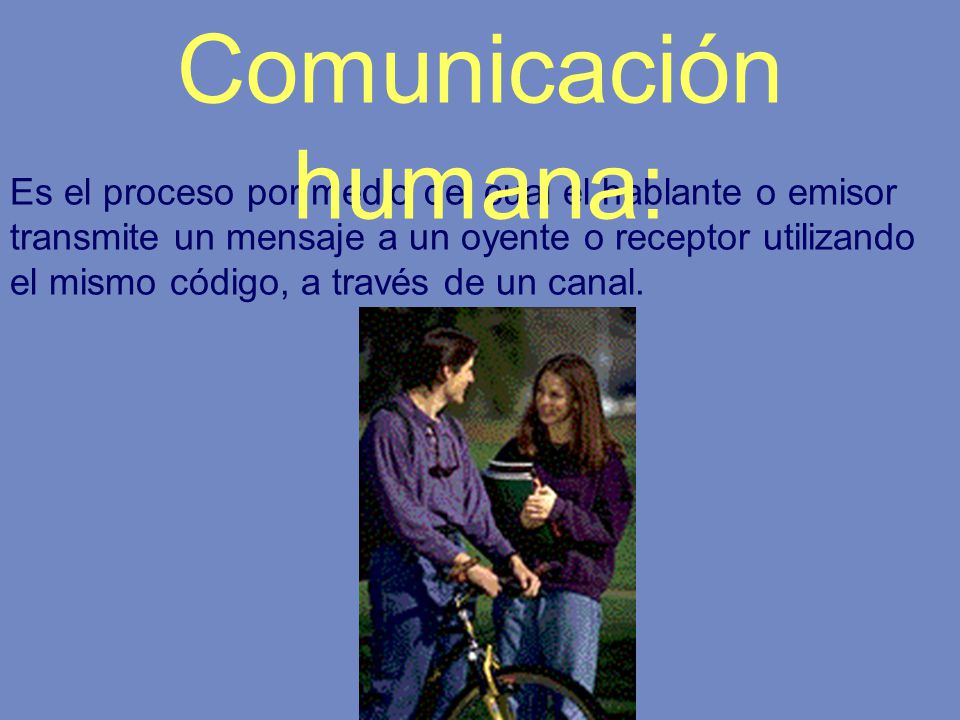 Comunicación humana: