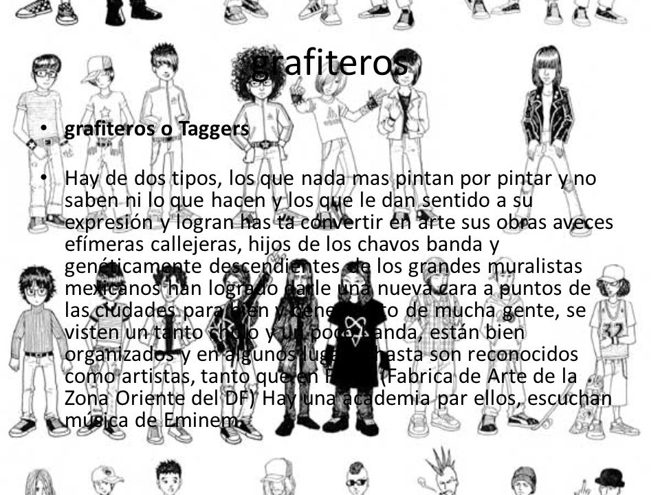 grafiteros grafiteros o Taggers