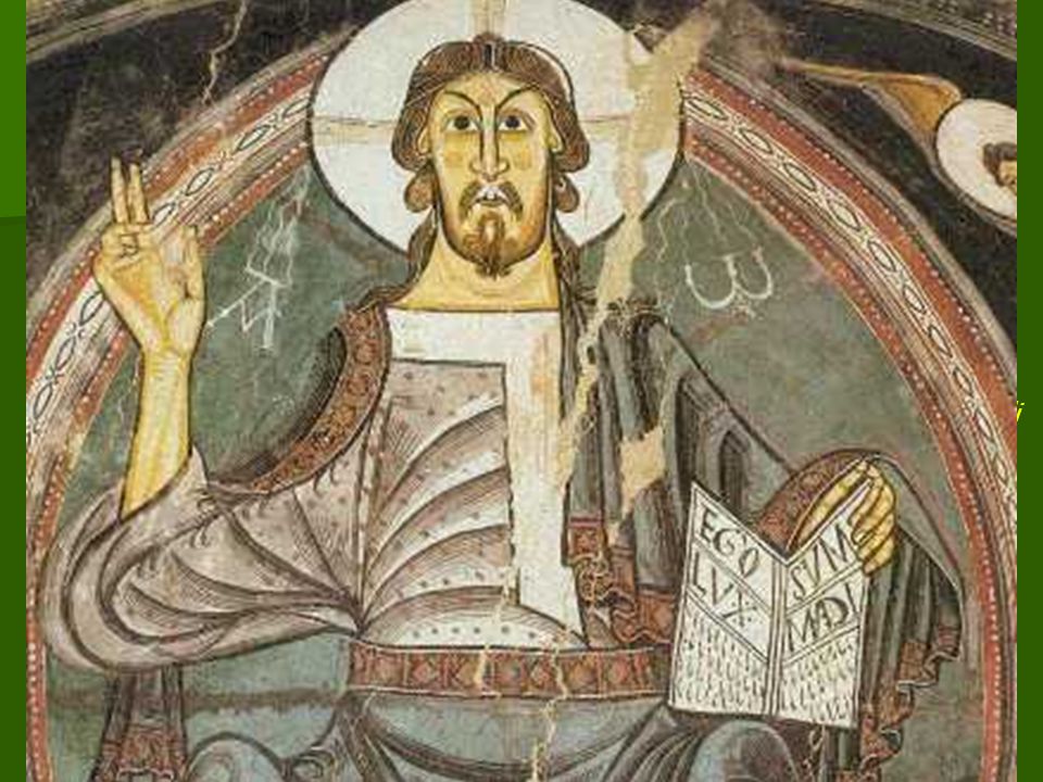 PANTOCRÁTOR San Clemente de Tahull Mandorla Alfa y Omega
